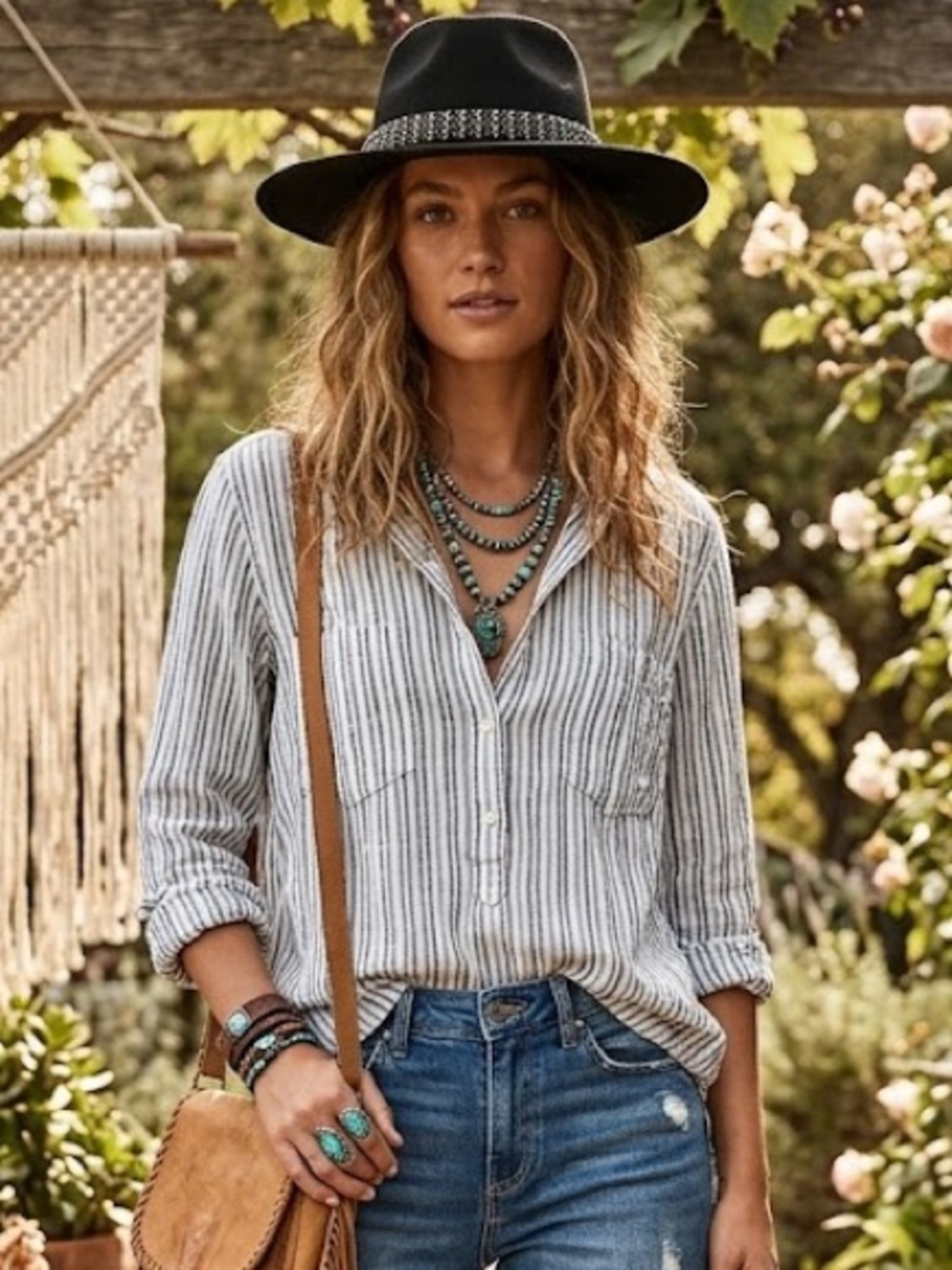Merona Lightweight Half Button Down Shirt